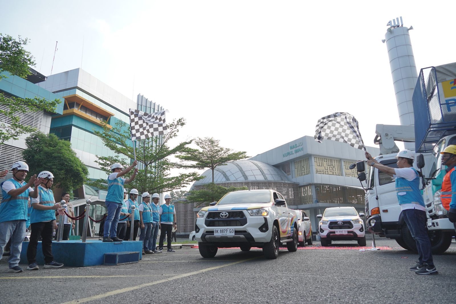 Cegah Kecelakaan Kerja, PLN UID Sumut Launching Kendaraan Safety Patrol