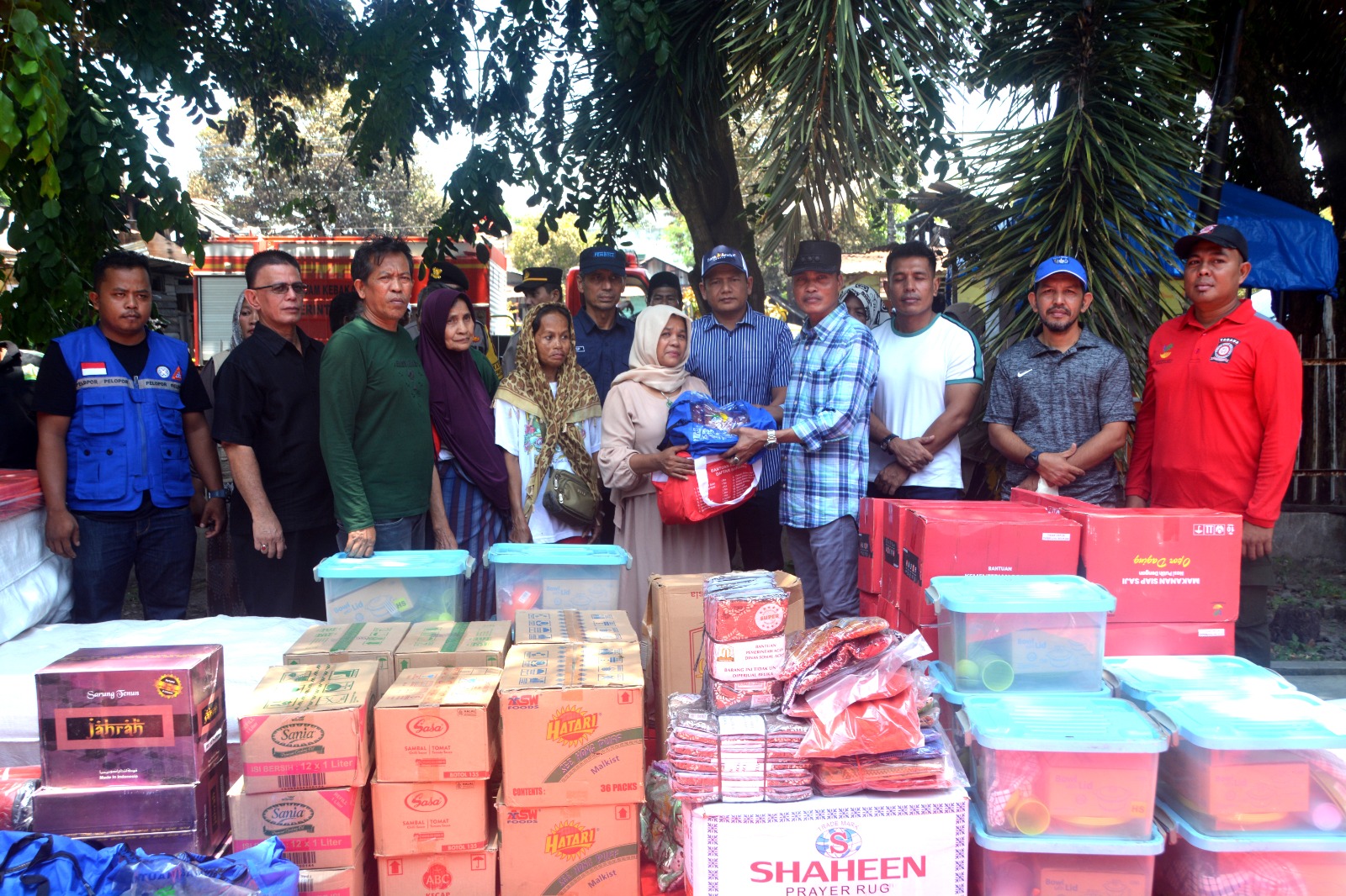 Pasca Kebakaran, Pemko Langsa Salurkan Bantuan Logistik
