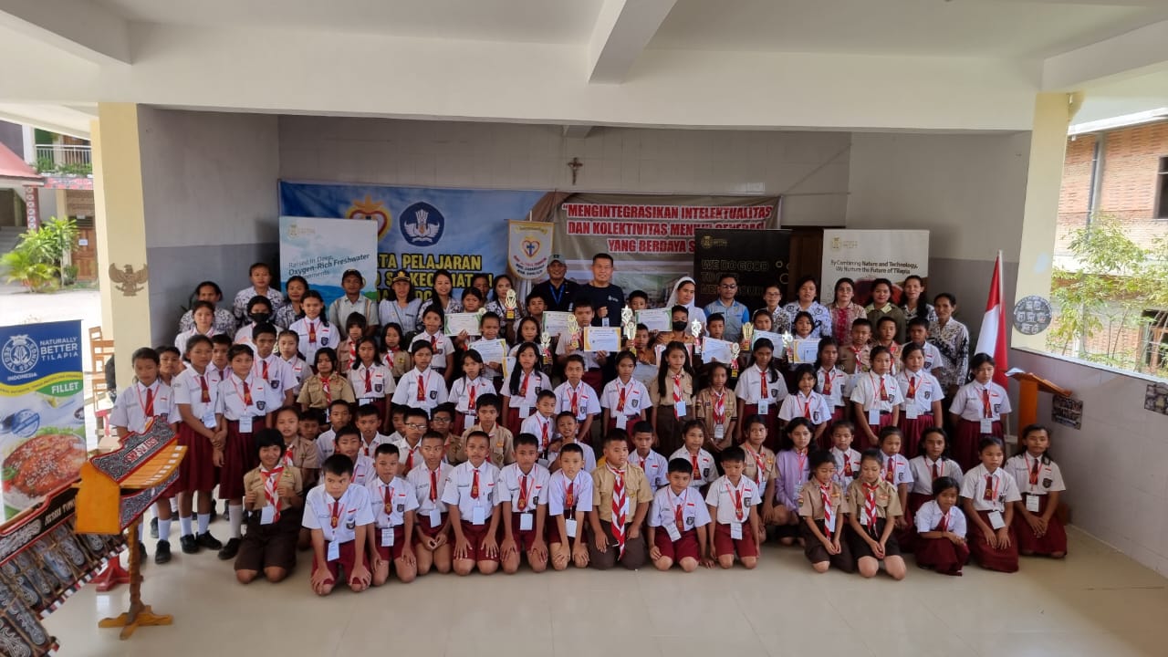Regal Springs Indonesia Kembali Kampanyekan Gemarikan Ke Siswa SD Di Tomok