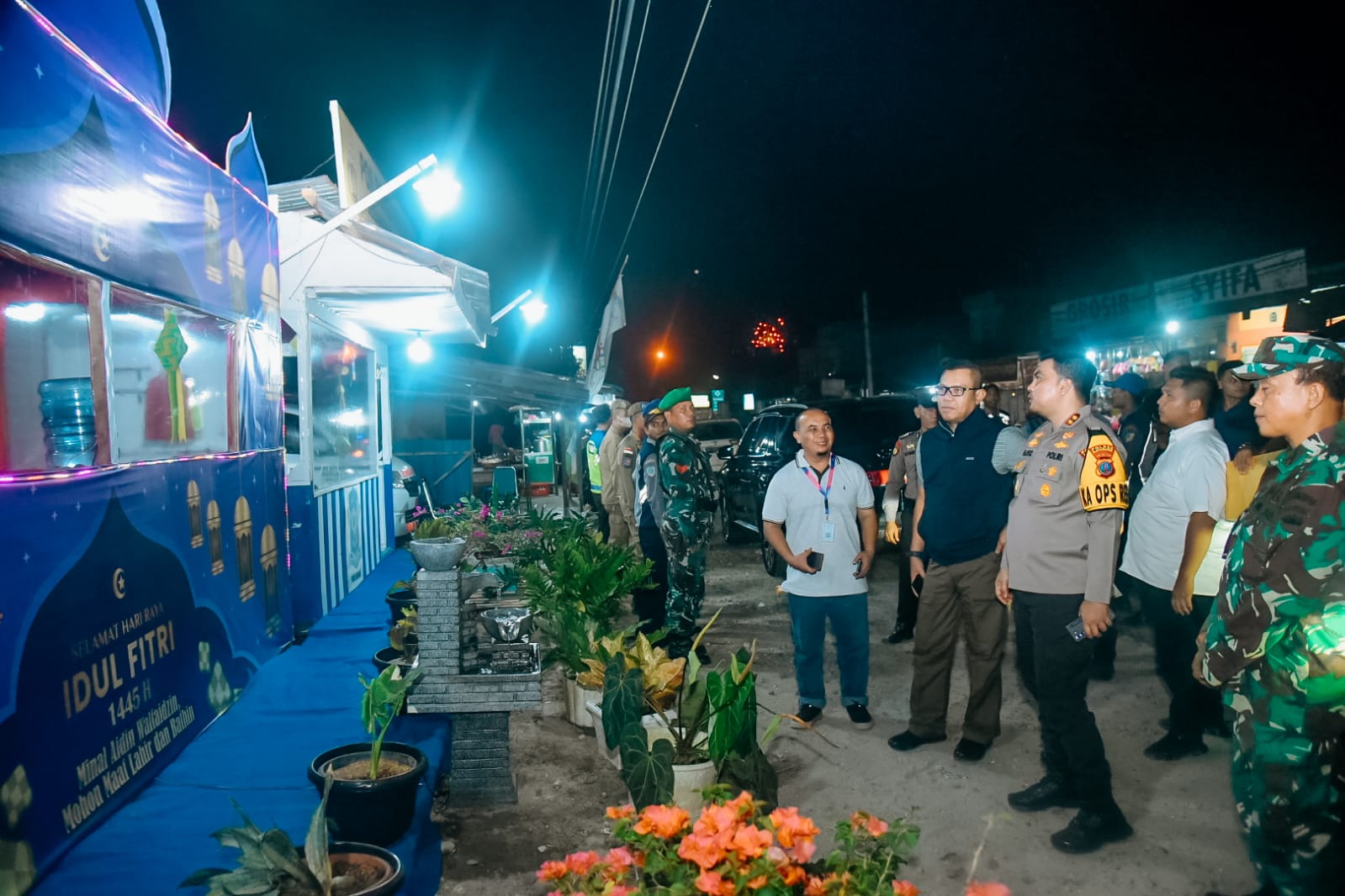 Pastikan Keamanan Arus Mudik Lebaran, Pj. Bupati Batubara Cek Pospam Dan Posyan