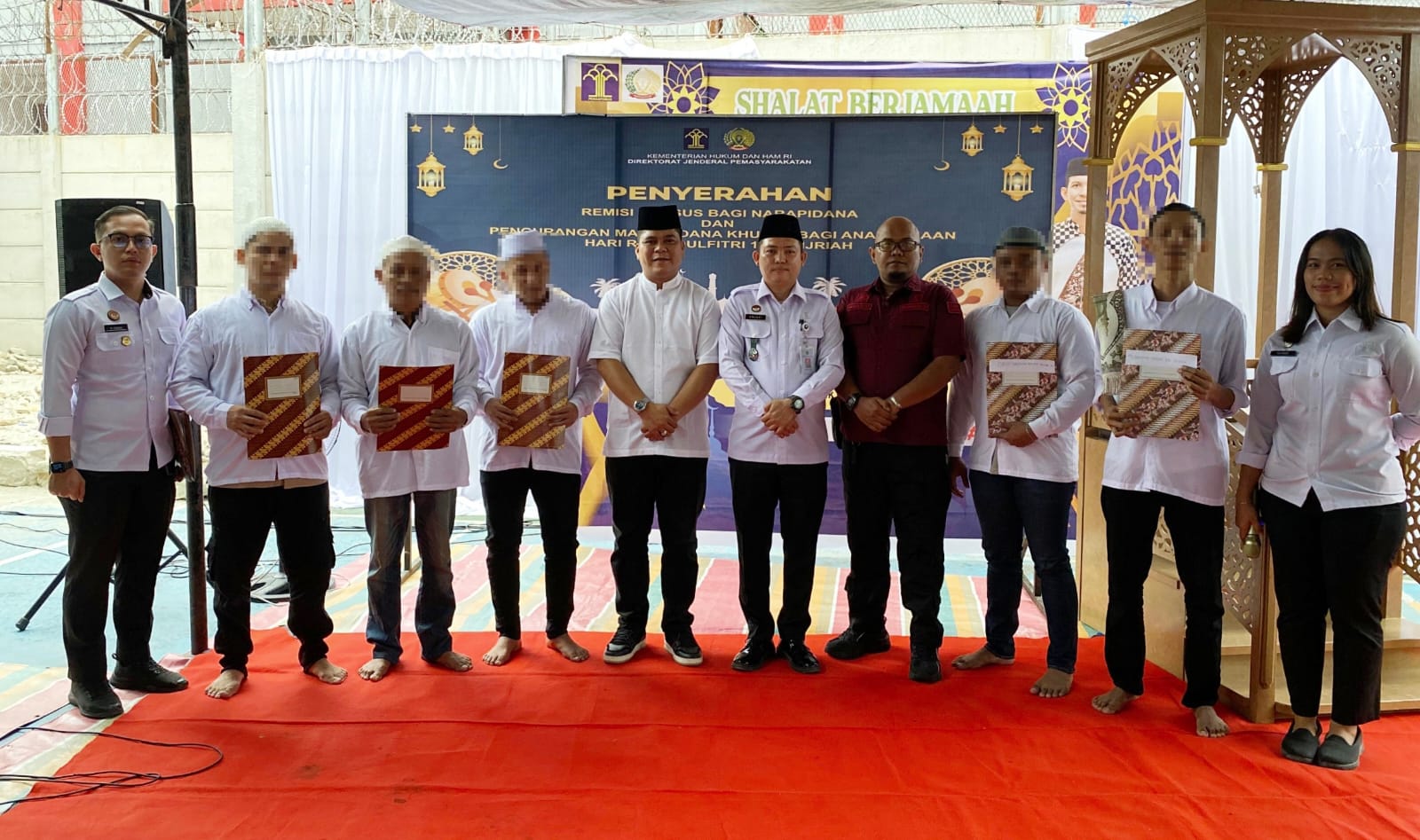 2 Dari 537 Napi Dapat Remisi Lebaran Di Lapas Lubukpakam Bisa Langsung Bebas