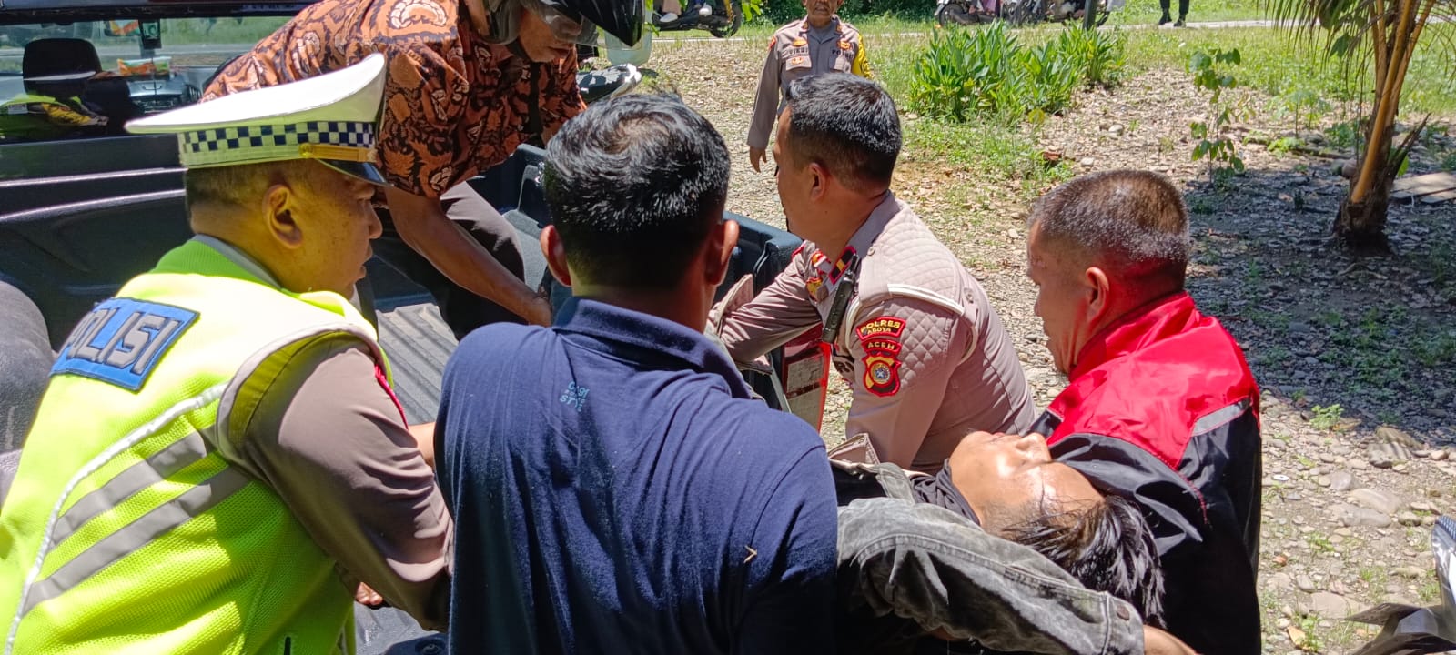 Trail CRF Kontra Supra X, 2 Pengendara Luka Berat