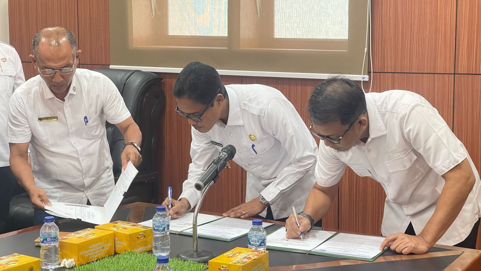 Pemko Langsa Dan BPJamsostek Teken Nota Kesepakatan