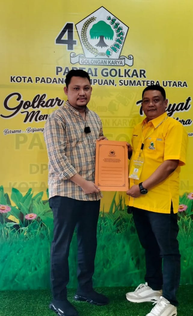 Abdul Haris Nasution Daftar Ke Golkar Sidimpuan