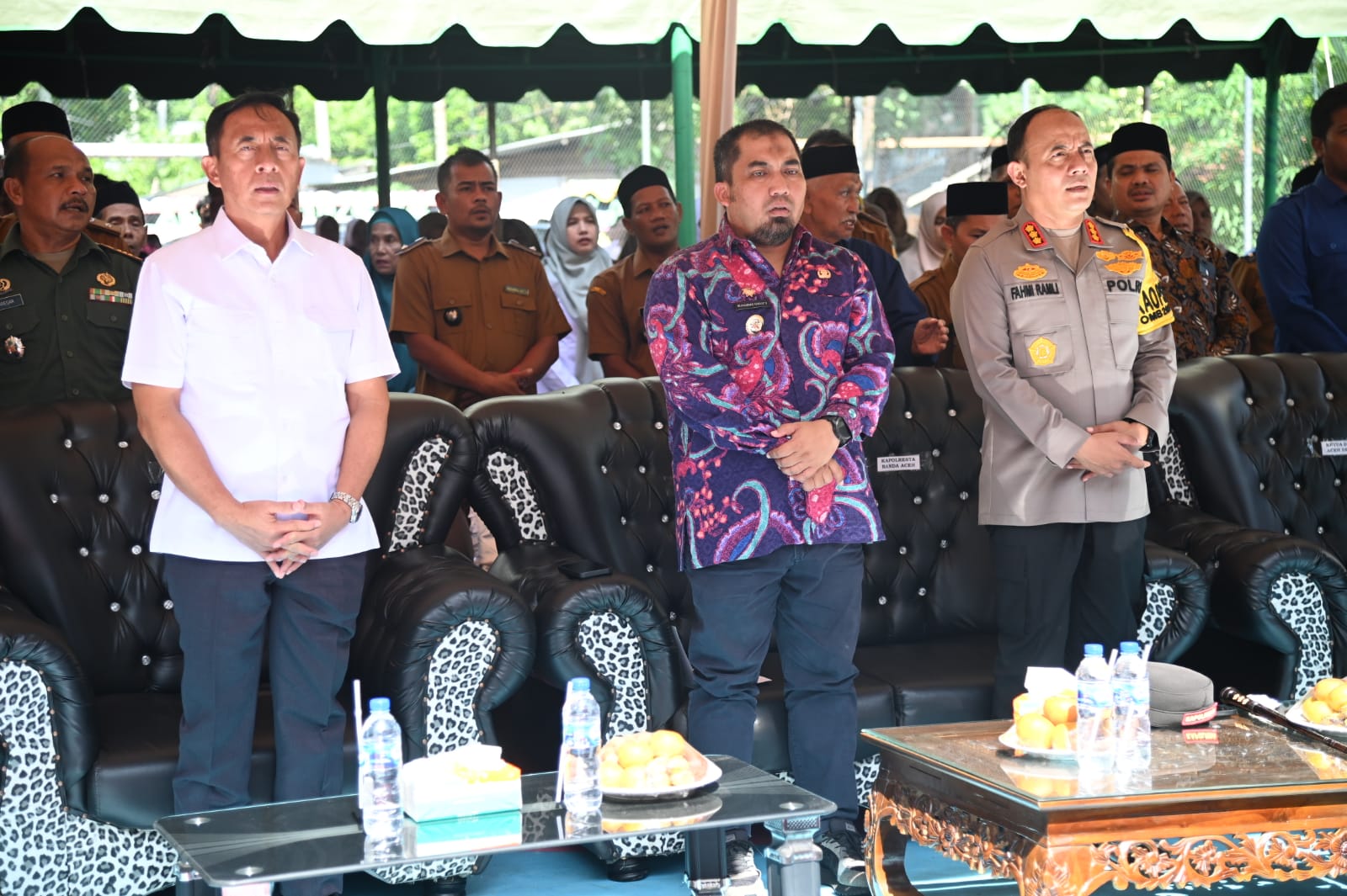 Pj Bupati Aceh Besar Hadiri Launching KBN Polresta Banda Aceh