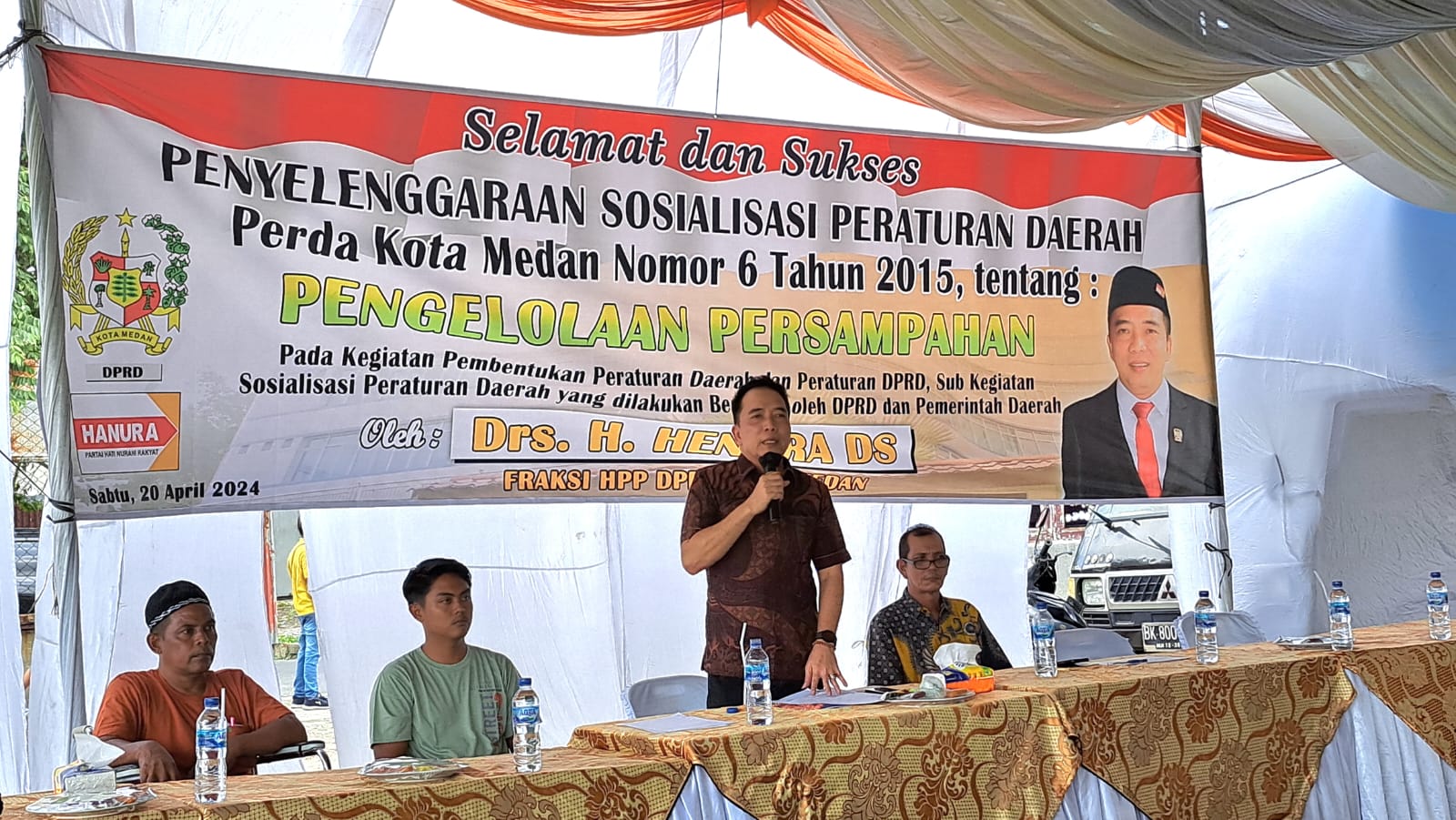 Retribusi Sampah Naik, Hendra DS : Perda Nomor 1 Tahun 2024 Perlu Direvisi