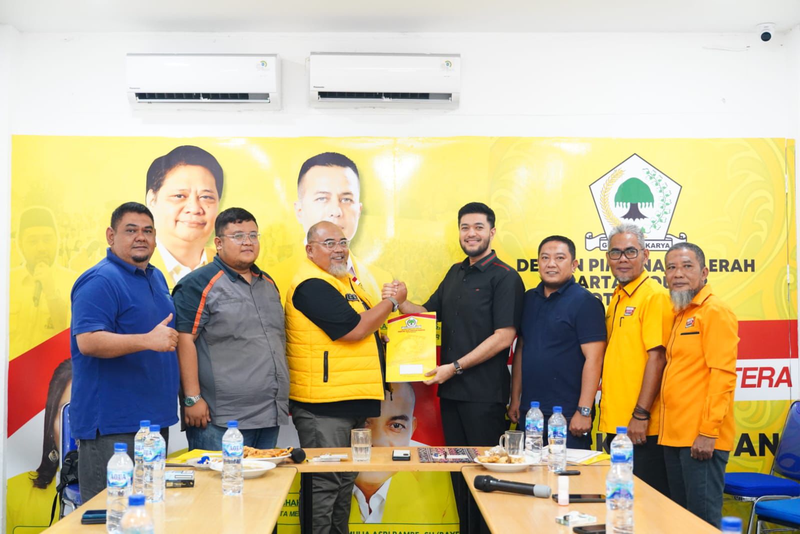 Maju Walikota Medan, El Adrian Shah Daftar Ke Golkar