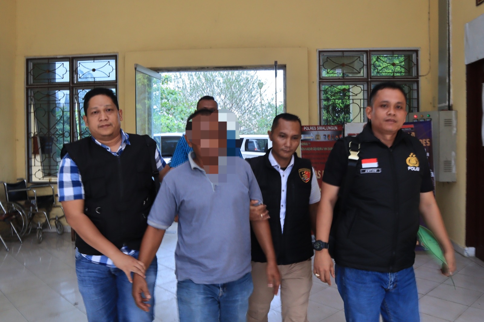Diduga Korupsi Dana Desa, Polres Simalungun Tangkap Mantan Pangulu Purwodadi