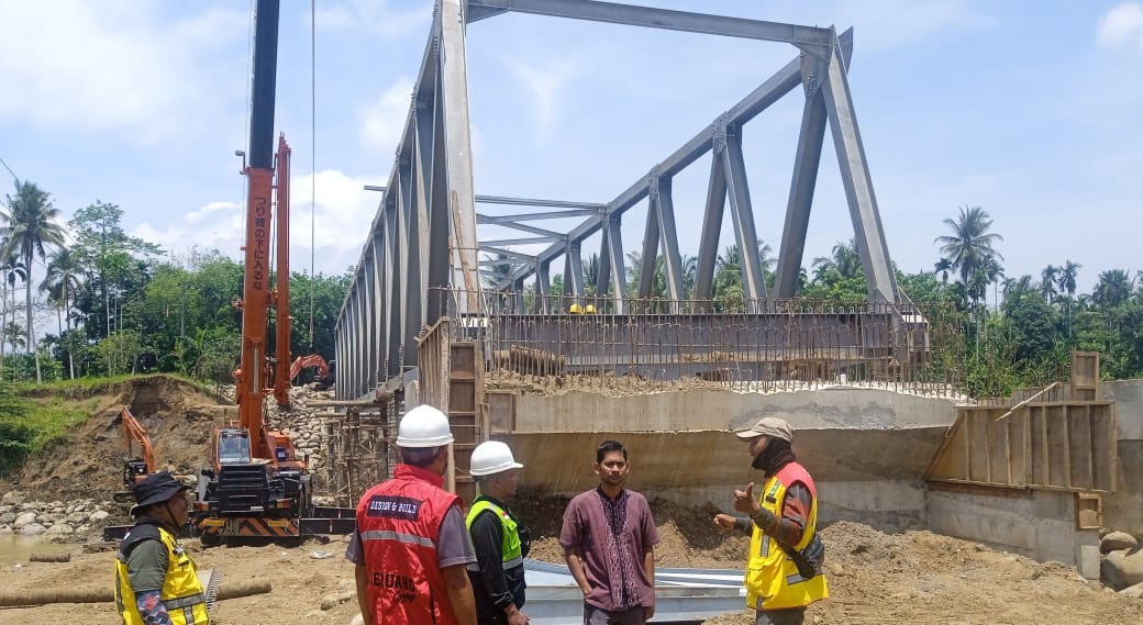 Pembangunan Jembatan Blang Mane Sesuai Harapan Masyarakat