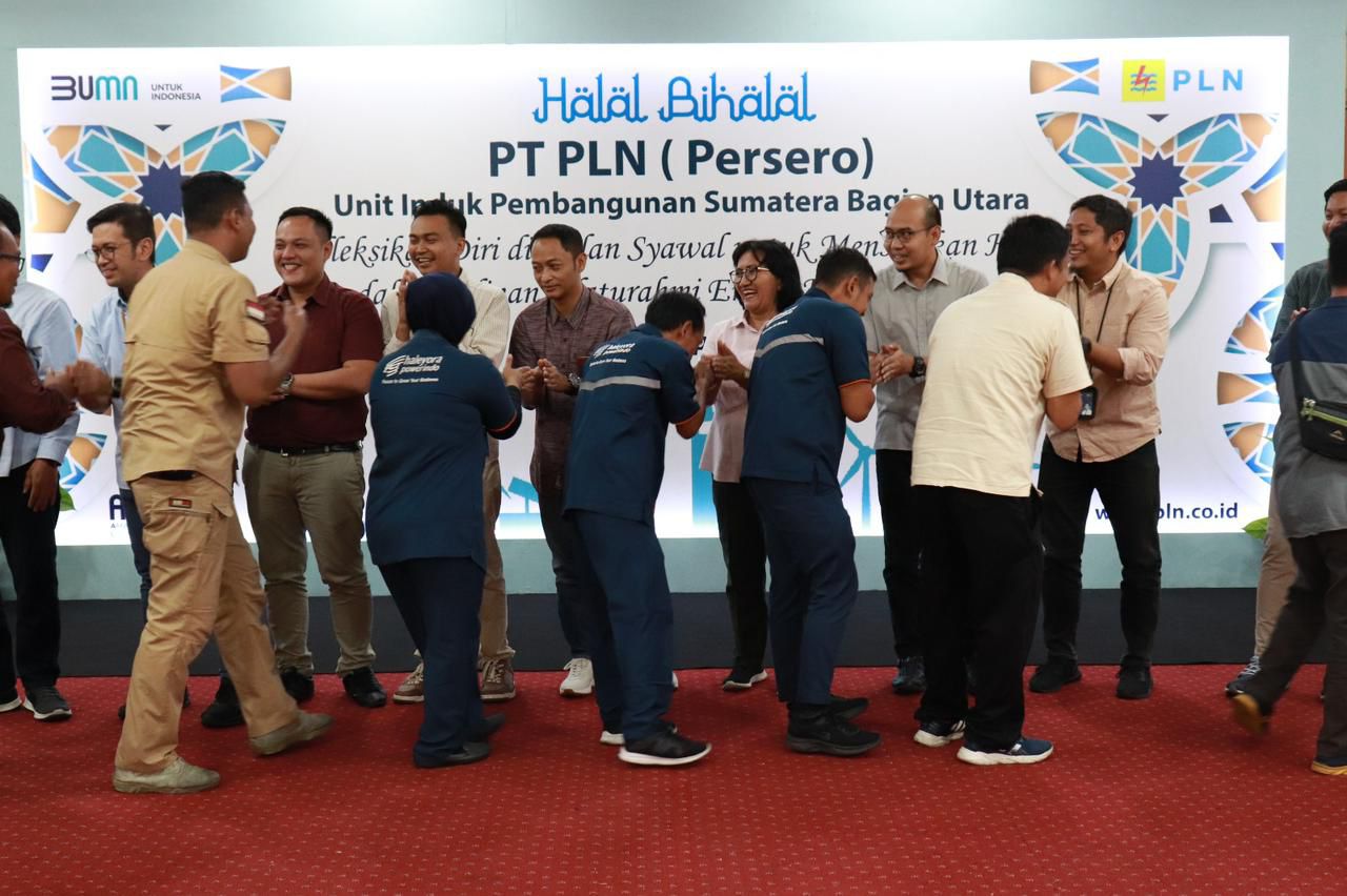 Tingkatkan Silaturahmi, PLN UIP SBU Gelar Halal Bihalal