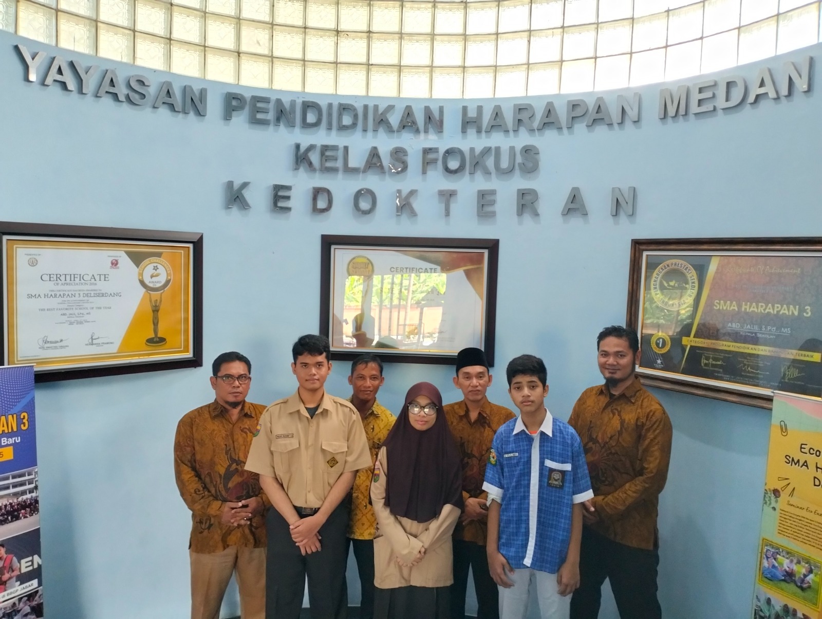 3 Siswa SMA Harapan 3 Lolos KSN Tingkat Provinsi Sumatera Utara