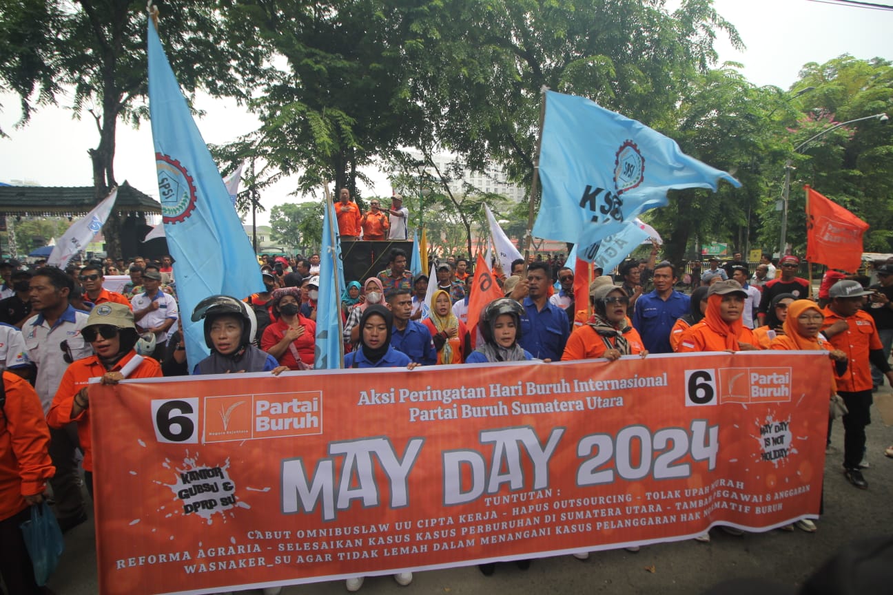Buruh Desak Cabut UU Ciptaker