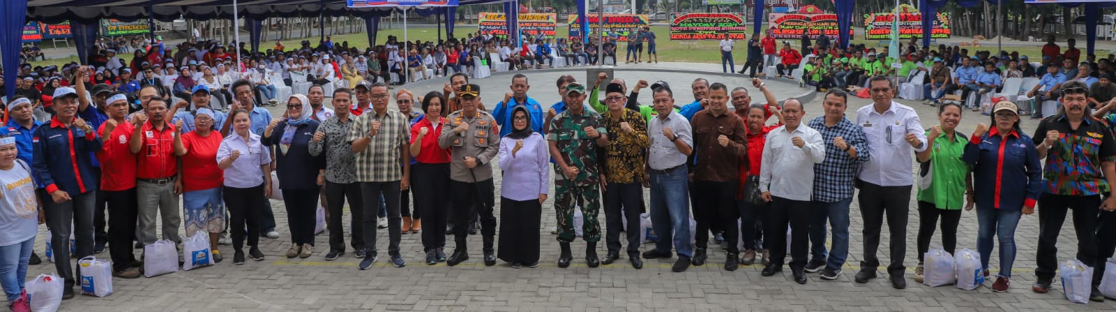 May Day Di P. Siantar Meriah Dan Semarak