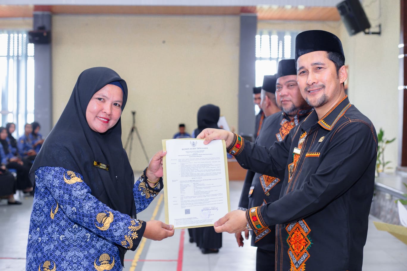 270 Orang PPPK Jabatan Fungsional Guru Terima SK Di Aceh Tenggara