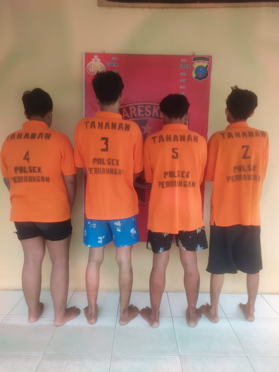 Polsek Perbaungan Tangkap Geng Motor Pelaku Penganiayaan