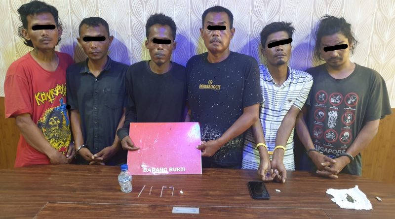 Warga Laporkan Pengguna Narkoba Di WA Curhat Kapolresta, 6 Pelaku Diciduk