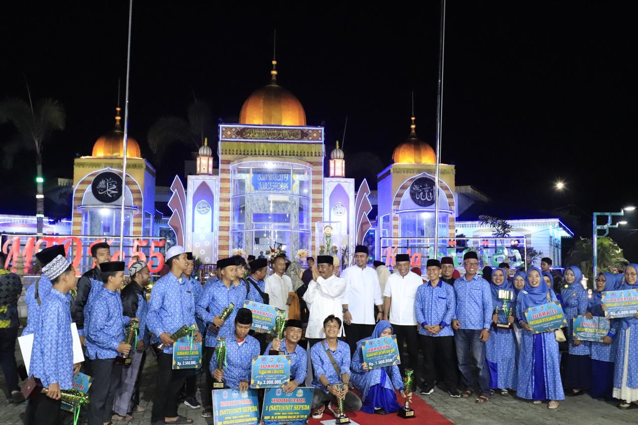 Binjai Utara Raih Juara Umum Juara MTQ Ke 55