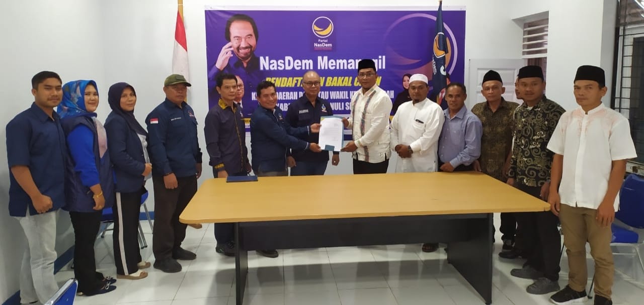 Rasyid Assaf Dongoran Daftar Ke Partai NasDem