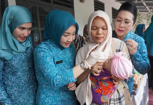 Ketua PKK Langkat Ajak Masyarakat Cegah Stunting
