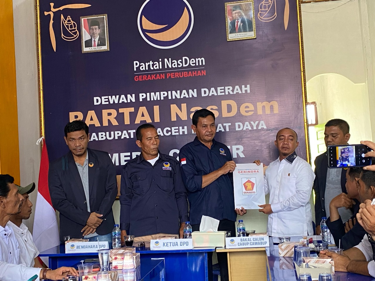 Setelah Ke PPP, Balon Bupati Abdya Safaruddin Daftar Ke NasDem