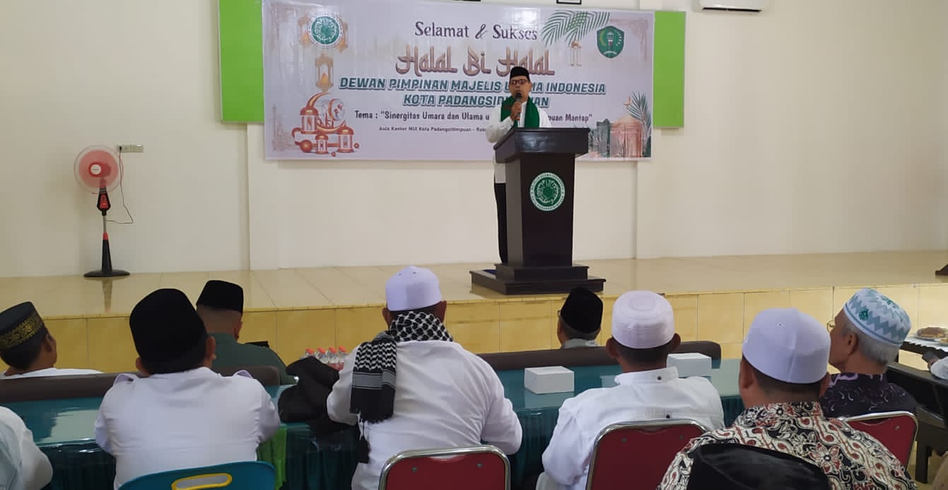 MUI Padangsidimpuan Gelar HBH; Bangun Silaturrahmi, Jaga Persatuan