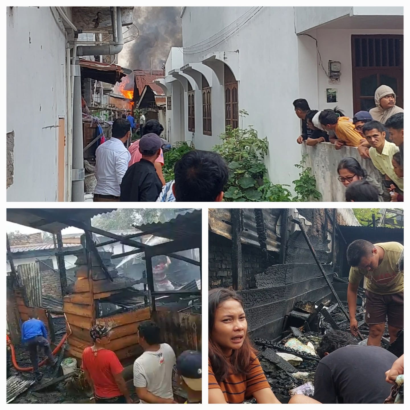 Satu Rumah Dilahap Si Jago Merah Di Balige