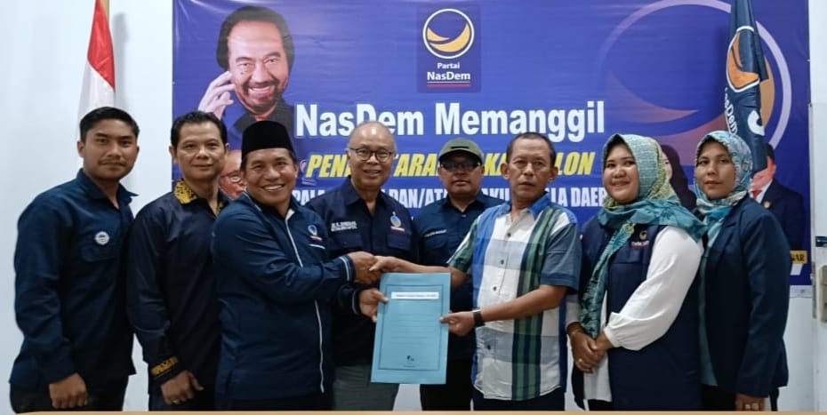 Ahmad Fauzan Daftar Ke NasDem, Janji Bawa Perubahan Di Tapsel