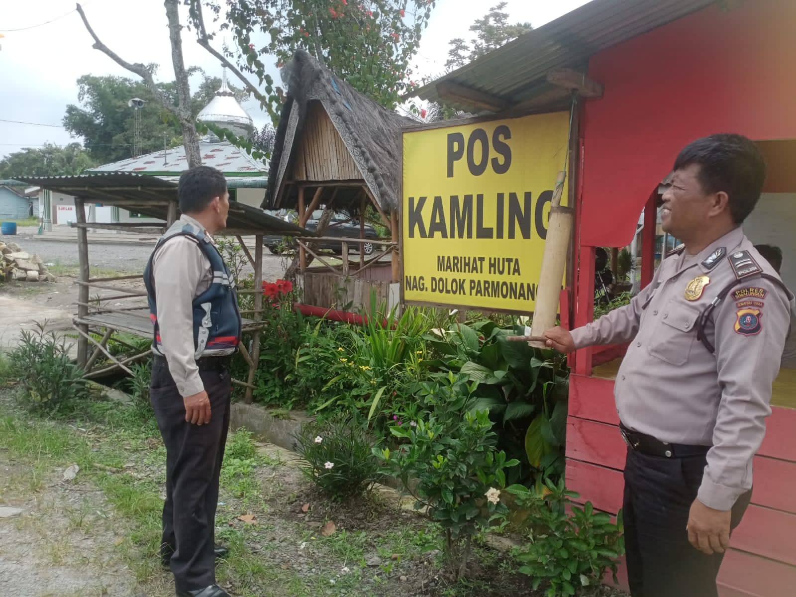 Kriminal Meningkat, Polres Simalungun Aktifkan Kembali Peran Poskamling
