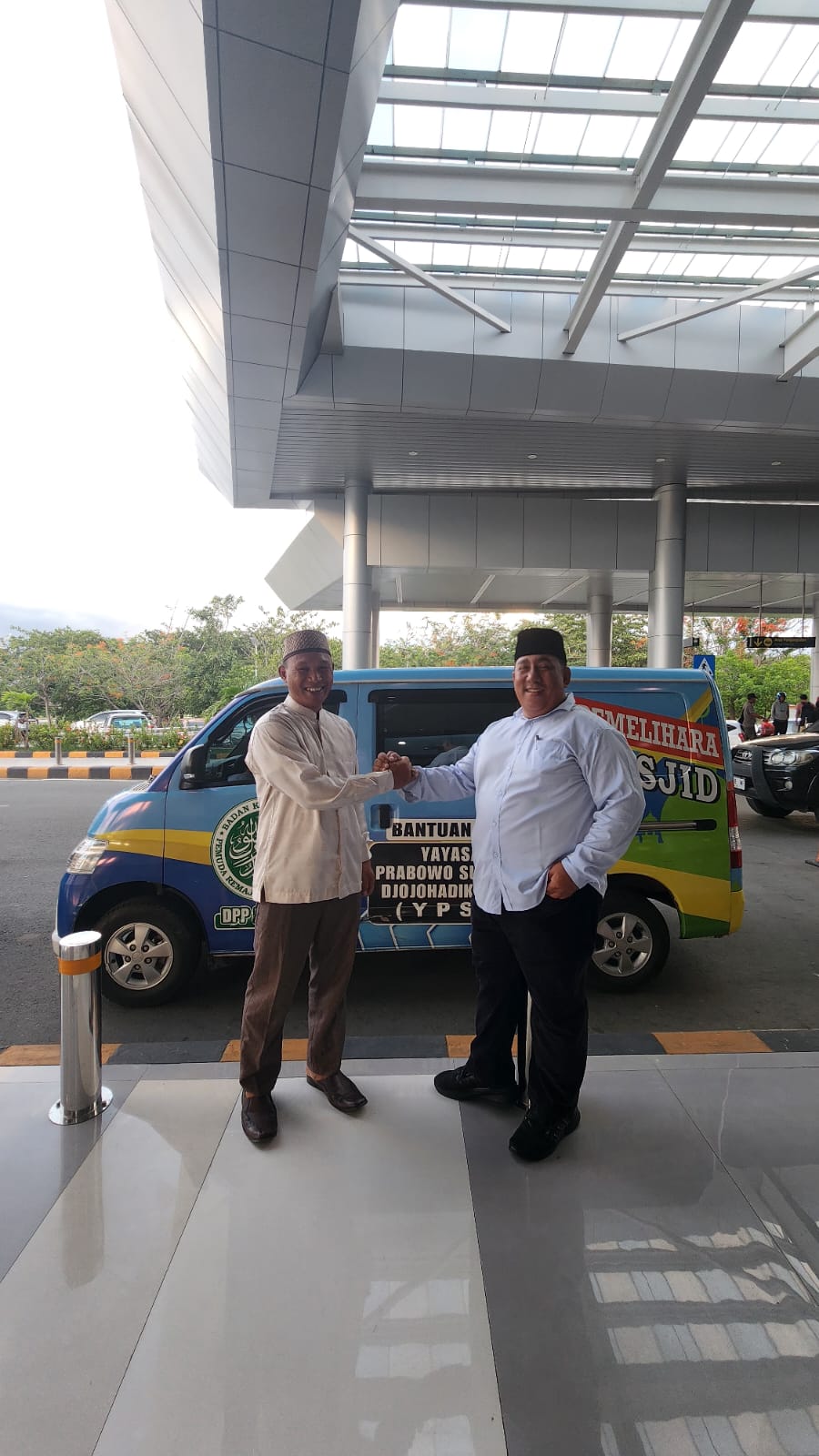 DPP BKPRMI Dan Yayasan Prabowo Subianto Berikan Bantuan Mobil Pemelihara Masjid
