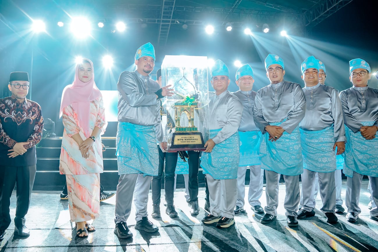 Diikuti 699 Peserta, MTQ Ke-57 Dibuka, Bobby Nasution: Harus Warga Medan Dan Utusan Kecamatan