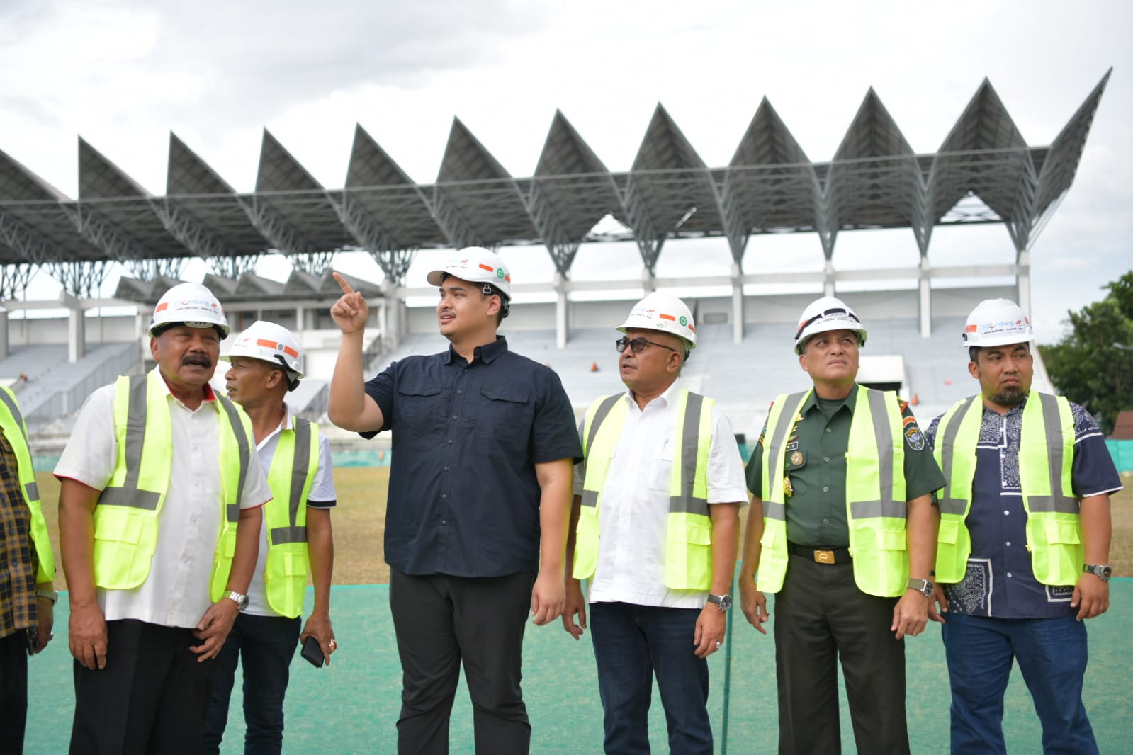 Pj Gubernur Aceh Sambut Kedatangan Menpora
