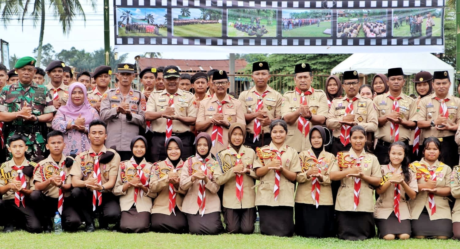 Wabup Simalungun Hadiri Pembukaan Kegiatan Pramuka SWK Kodim 0207/SML