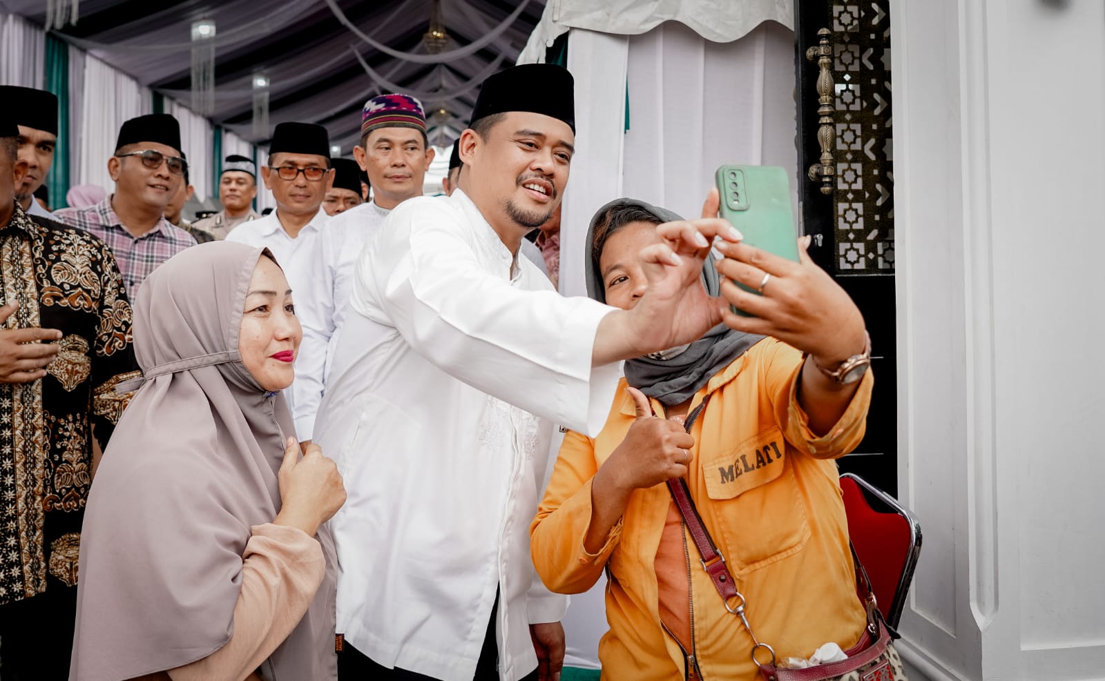 Terima Kasih Atas Doa Dan Dukungan Ulama, Bobby Nasution: Pembangunan Wujudkan Indonesia Emas 2045