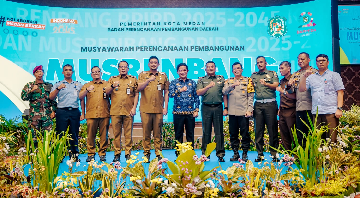 Dukung Terwujudnya Indonesia Emas 2045, Bobby Nasution Percepat Pembangunan Fisik Dan Non Fisik