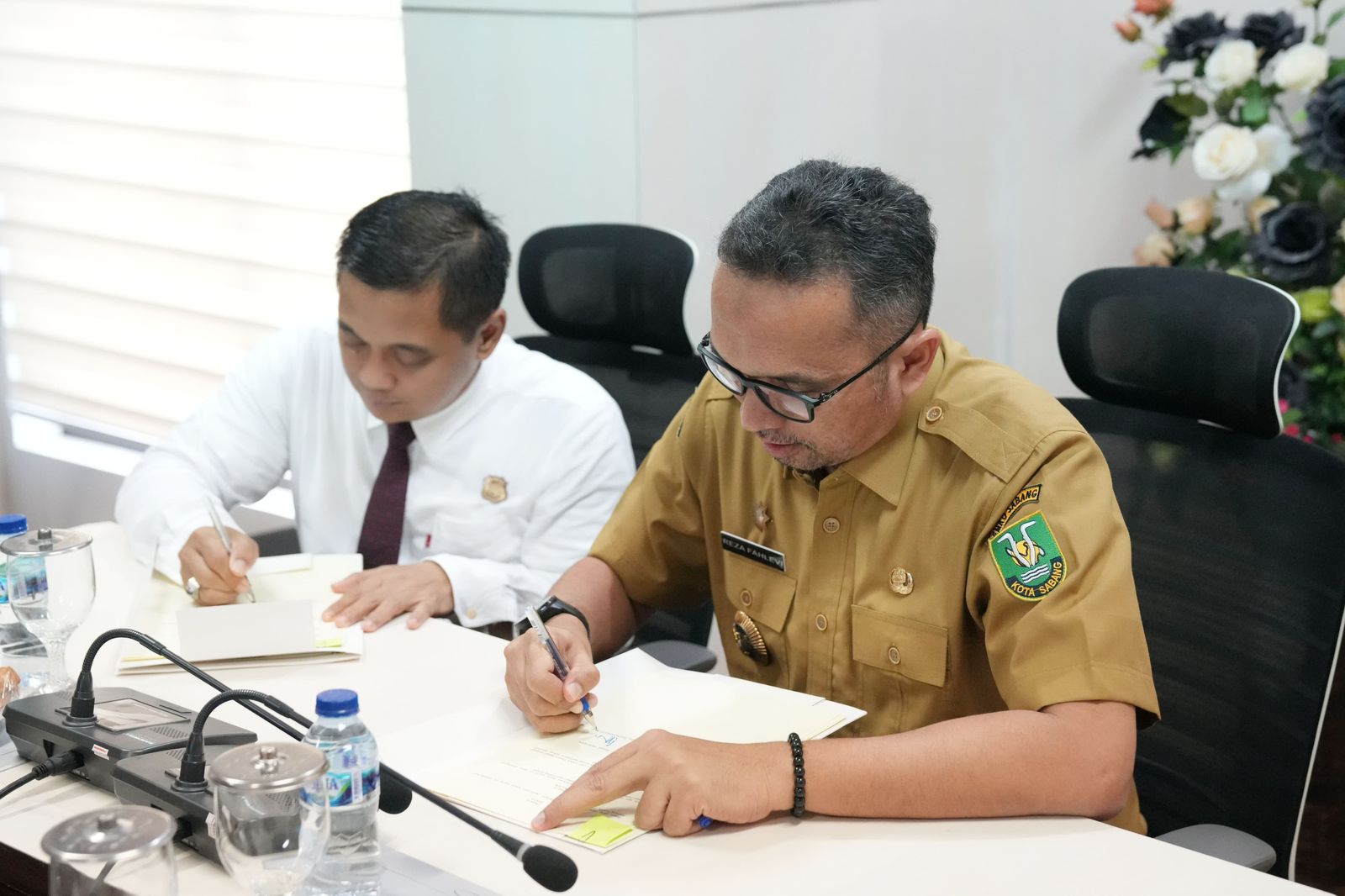 Pj. Wali Kota Sabang Dan Kajari Teken MoU