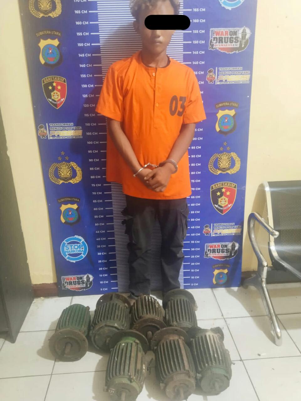 Maling Gasak Dinamo Majikan Sendiri