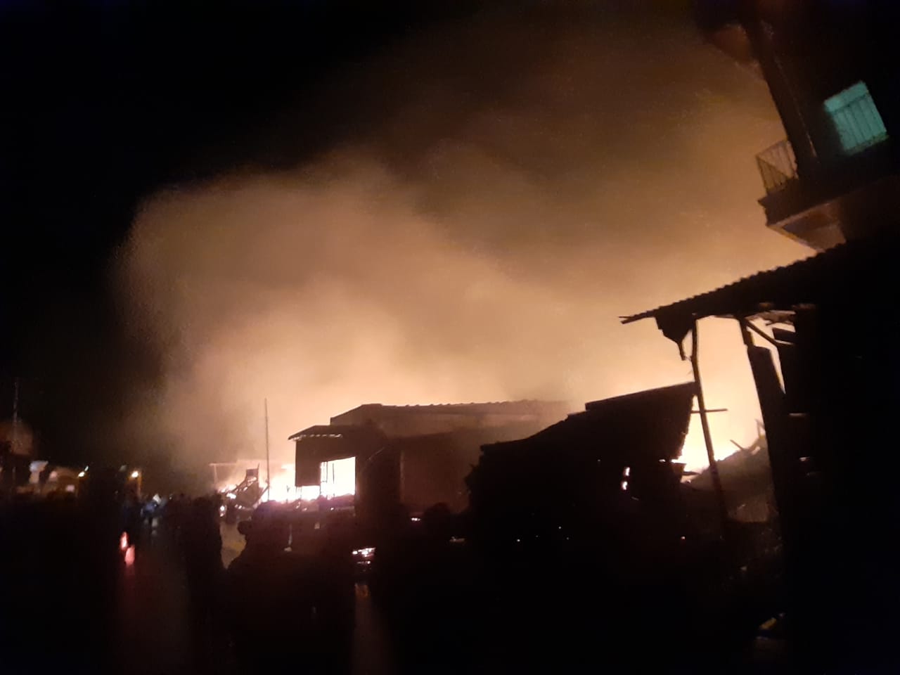 10 Rumah Hangus Terbakar, 2 Terimbas Di Bener Meriah