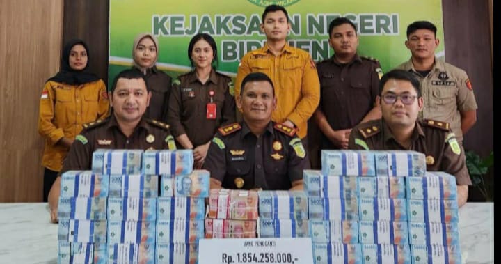 Kasus Dugaan Korupsi PNPM, Kejari Bireuen Eksekusi Pembayaran Perkara Rp1.854.258.000