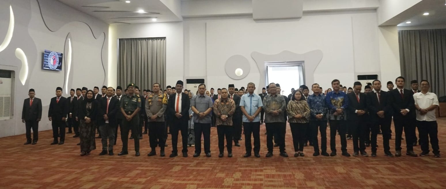 66 Anggota Panwascam Pilkada Dilantik Bawaslu Deliserdang