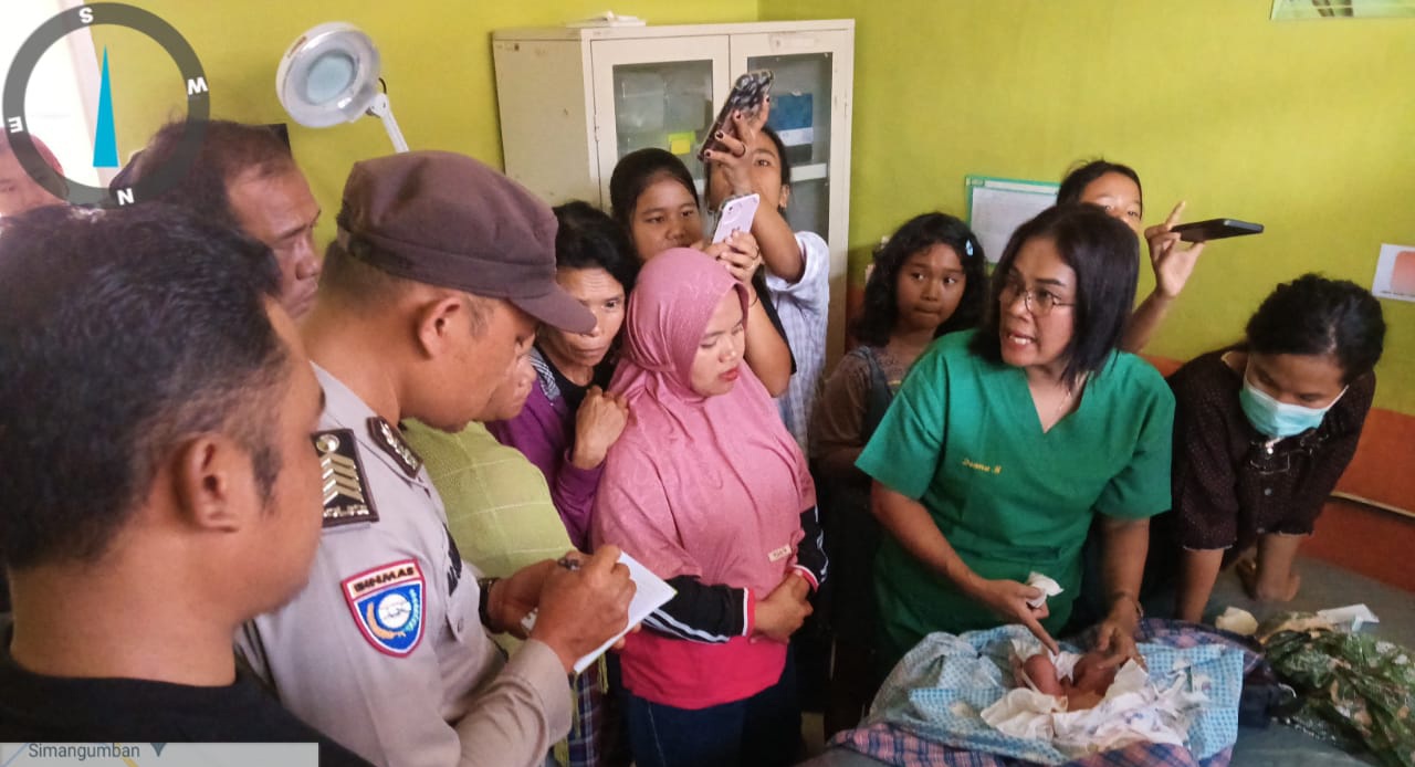 Bayi Tanpa Identitas Ditemukan Tergeletak Di Pinggir Jalinsum Simangumban