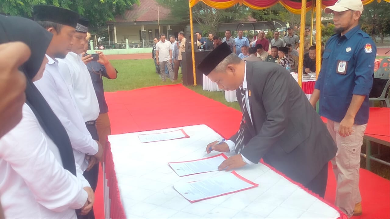 Ketua KIP Agara Lantik 1.155 PPS