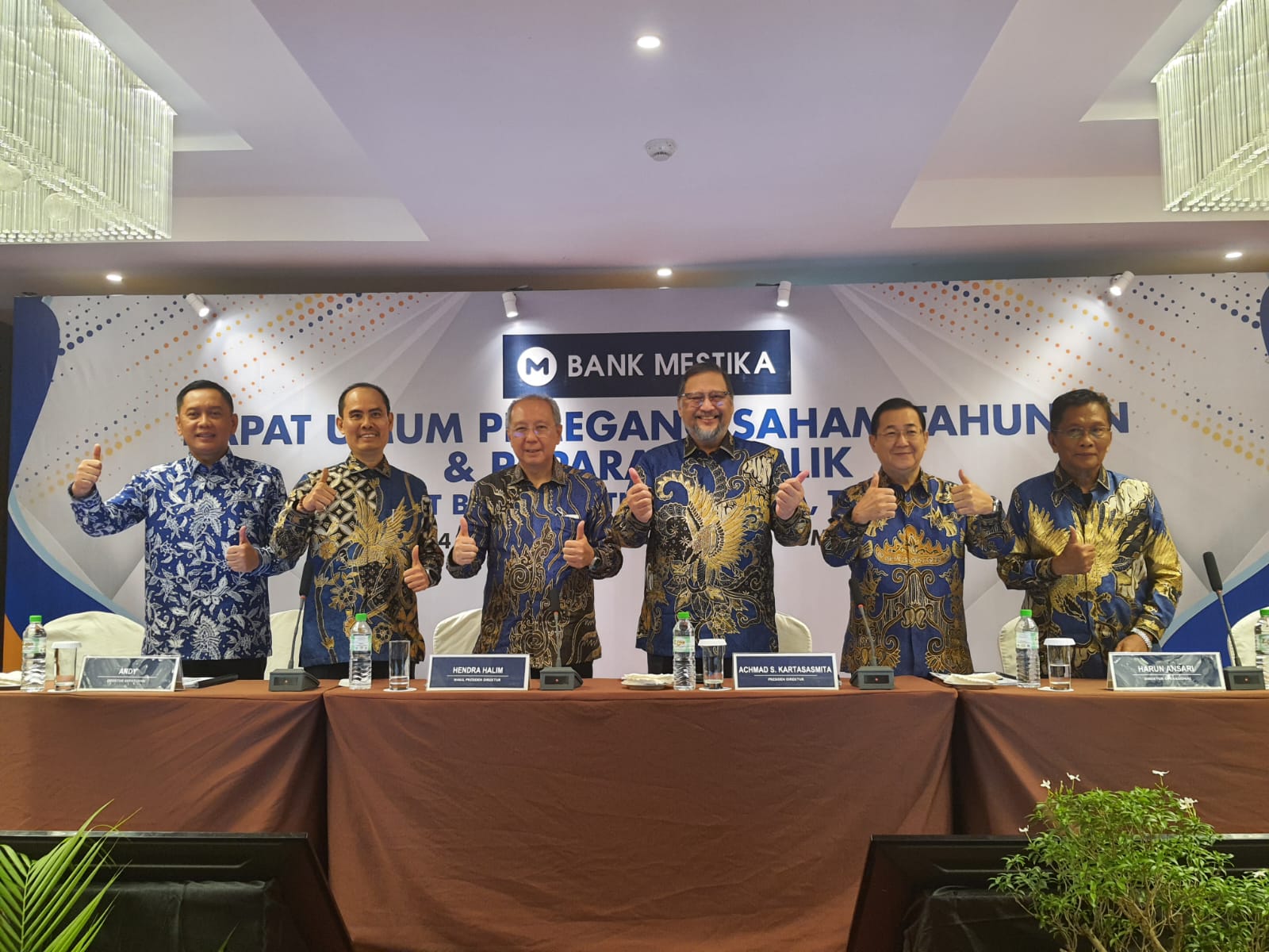 RUPST Bank Mestika Setujui Pembagian Dividen Rp138 Miliar