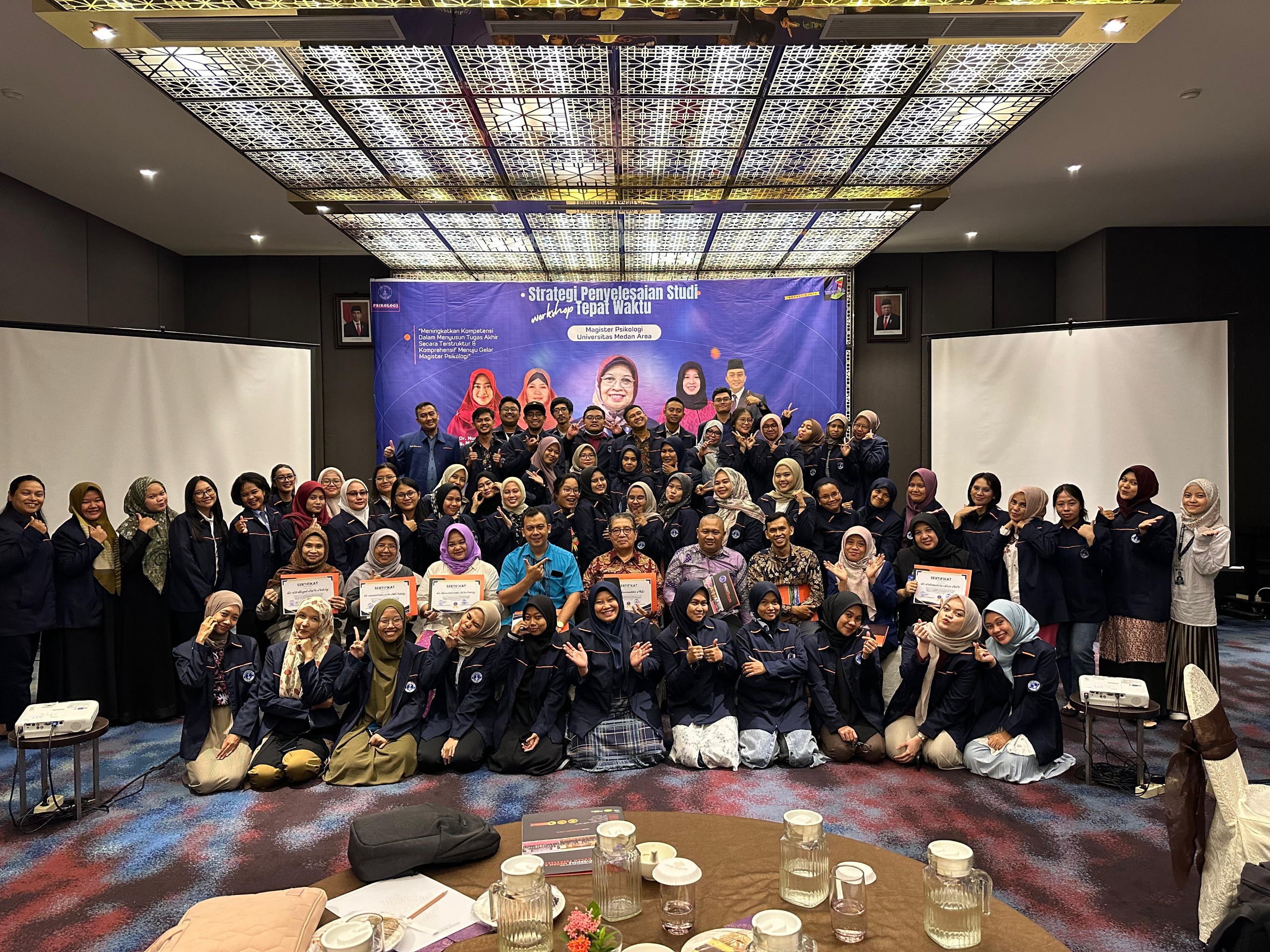 Prodi Magister Psikologi UMA Workshop Strategi Penyelesaian Studi Tepat Waktu