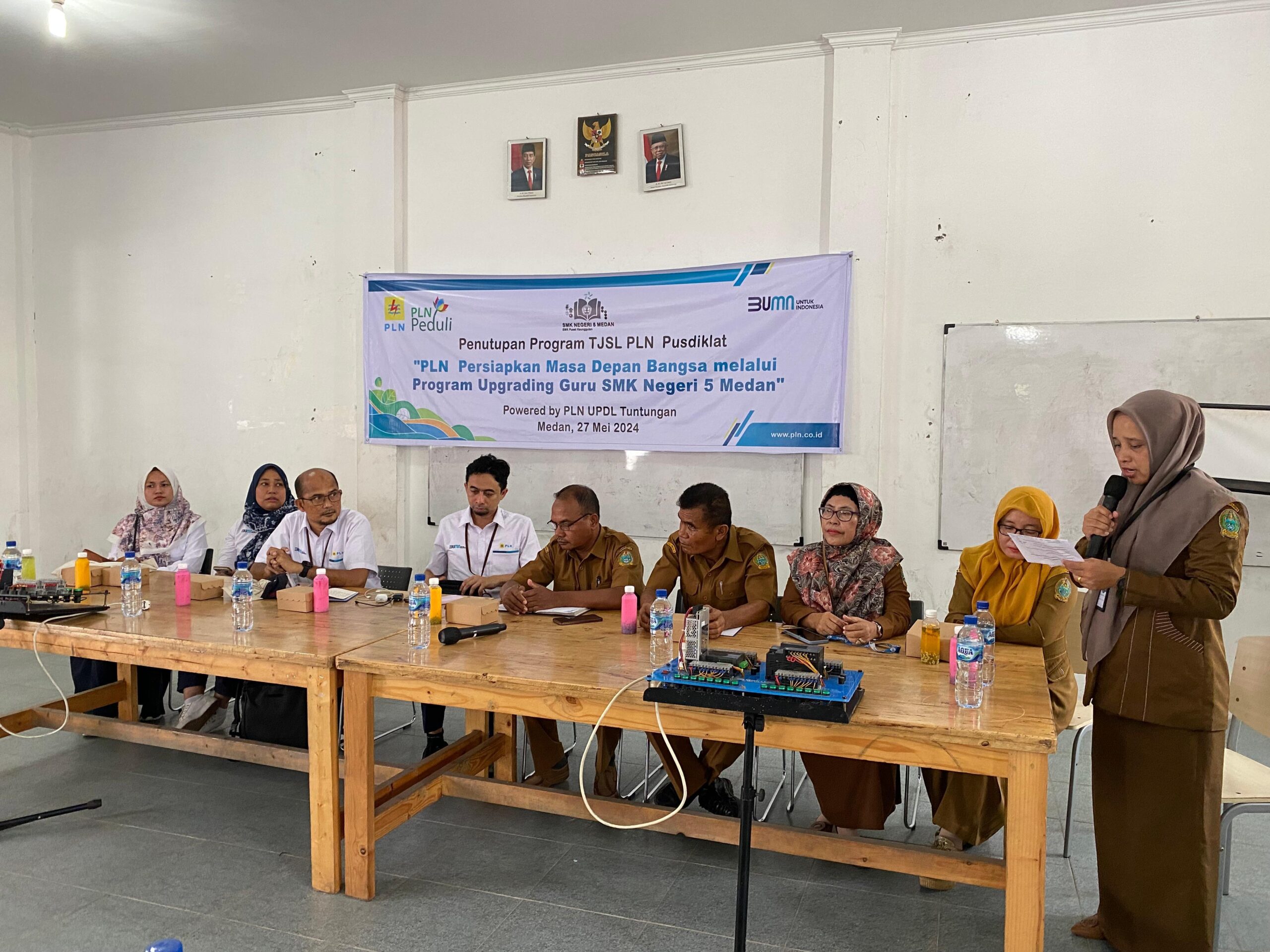 PLN Pusdiklat Persiapkan Generasi Muda Melalui TJSL Upgrading Guru Vokasi