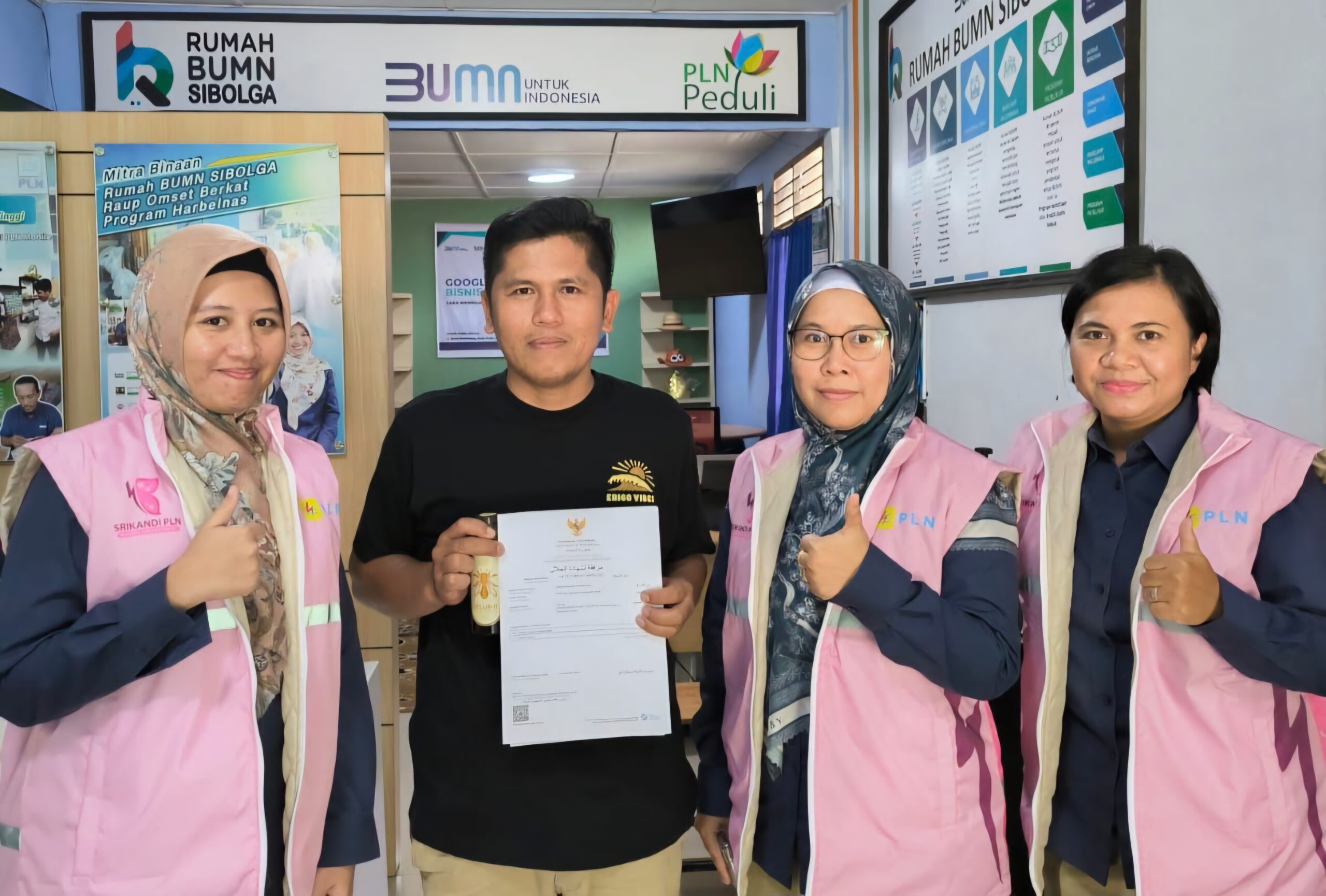 Bakti Srikandi PLN Dan Rumah BUMN, Dampingi UMKM Naik Kelas