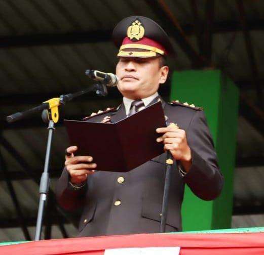 Kapolres Sidimpuan Bacakan Amanat Presiden RI