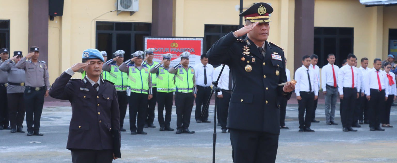 Kapolres P.Siantar Pimpin Peringatan Hari Lahir Pancasila