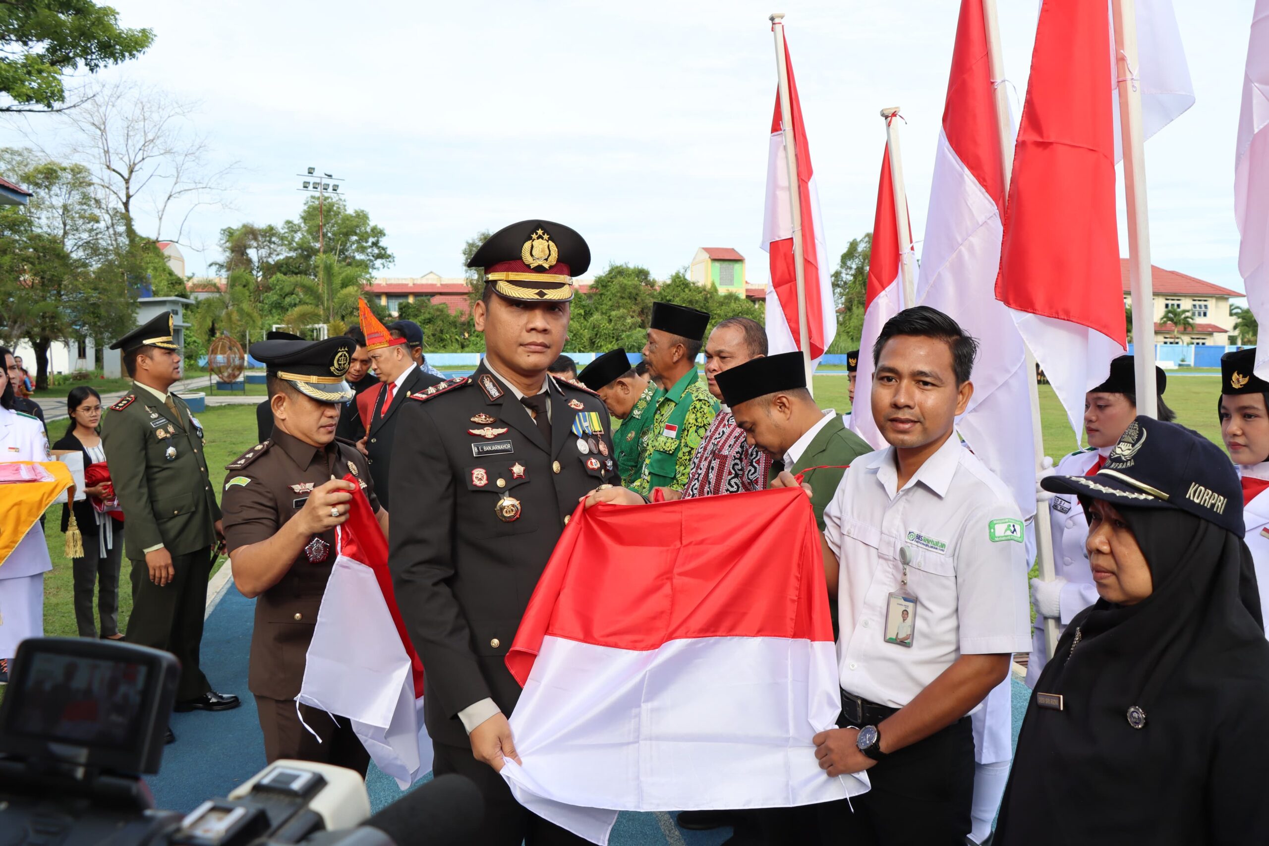 Kapolres Tapteng Hadiri Upacara Hari Lahir Pancasila