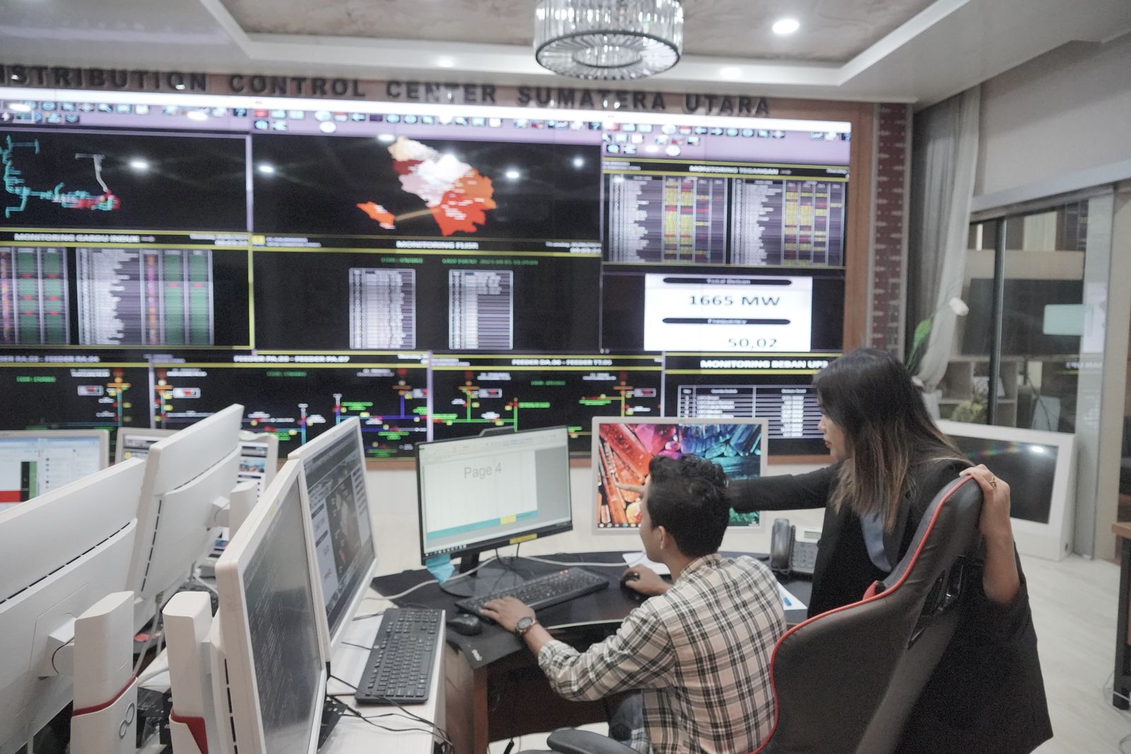 PLN Berhasil Pulihkan 100% Pasokan Listrik Di Sumatera Utara
