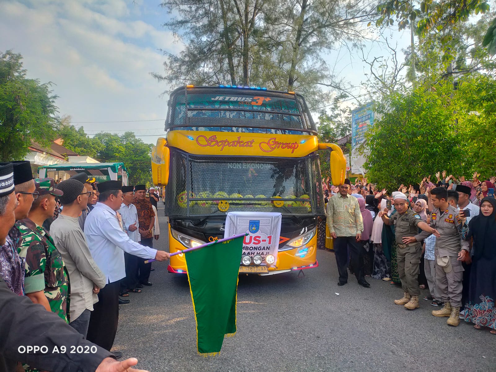 Pemko Langsa Lepas 160 Calhaj, Dua Gagal Berangkat